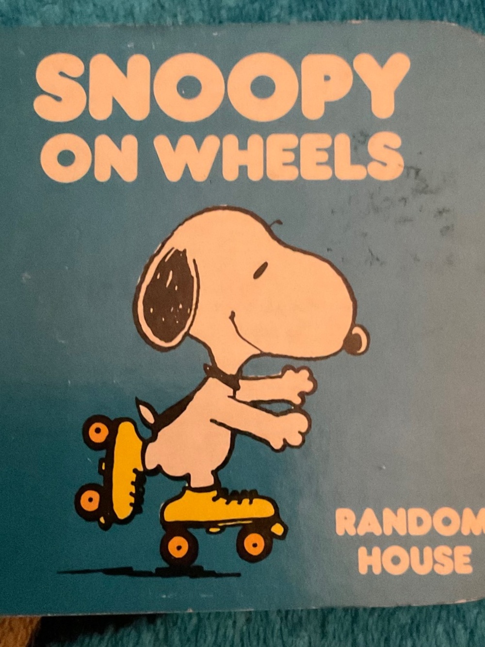 X (3)-Vintage peanuts Snoopy board book bundle 80s through 90s